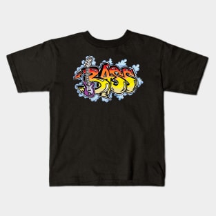 bass guitar By LowEndGraphics Kids T-Shirt